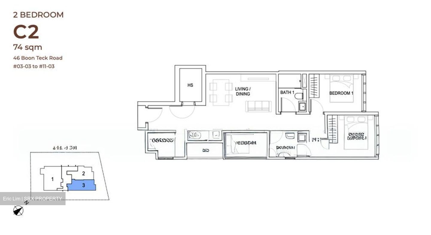 The Bronze (D12), Apartment #558890451